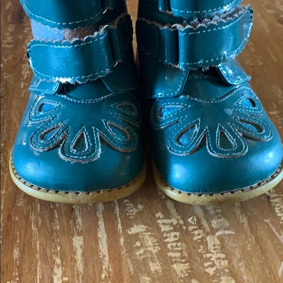 Levi And Luca Size 7 Girls Teal Boots 